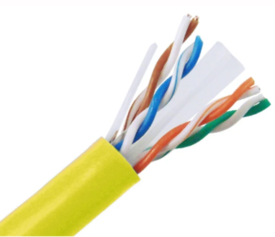 CAT6A их хэмжээний Ethernet кабель, хамгаалагдсан S / FTP, 23AWG хатуу зэс, дотор.